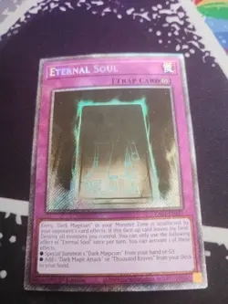 Eternal Soul 1st Edition Platinum Secret Rare RA04-EN247 Yu-Gi-Oh! - Image 1