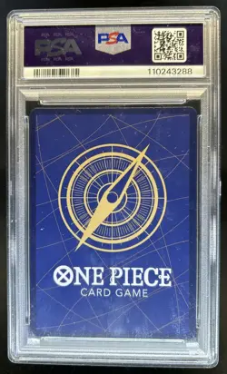 2023 One Piece Kingdoms Of Intrigue Nefeltari Vivi Alt Art #OP04-118 PSA 10 - Image 2