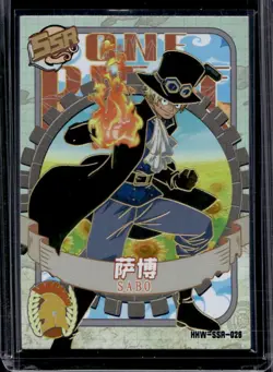One Piece Beautiful Anime Card Sabo Super Rare #HHW-SSR-026 - Image 1