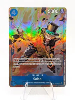 One Piece TCG Best Selection Vol. 4 English Sabo OP10-049 Alt Art - NM - Image 1