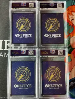 One Piece Event Pack Volume 4 Tournament Lot - PSA 10s And 8 - Image 2