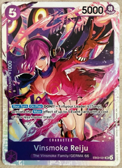 Vinsmoke Reiju SR One Piece Heroines Edition EB03-031 NM Foil - Image 1