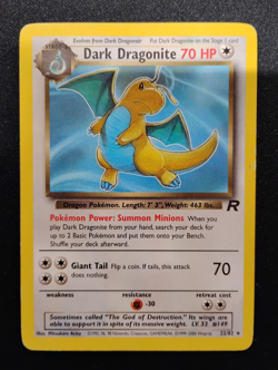 Dark Dragonite 22/82 Non Holo Team Rocket - Pokemon Card - NM - Image 1