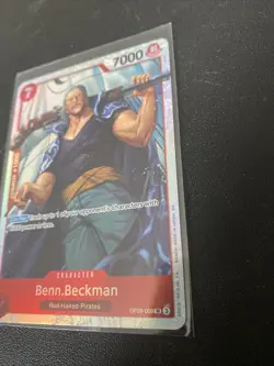 ONE PIECE Card Game: Benn.Beckman Character Card- OP09-009 SR -Super Rare- *FOIL - Image 3