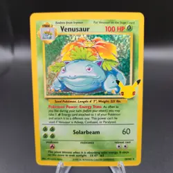 Venusaur 15/102 Pokemon Card - Celebrations: Classic Collection - NM - Image 1