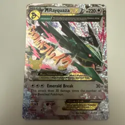 Pokemon TCG M Rayquaza EX Celebrations Classic Collection Holo Ultra Card 76/108 - Image 1