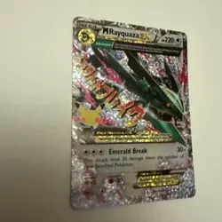 Pokemon TCG M Rayquaza EX Celebrations Classic Collection Holo Ultra Card 76/108 - Image 3