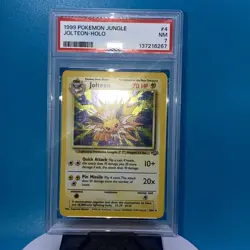 Pokemon Base Set Graded Cards Lot of 3 All PSA Flareon, Jolteon, Vaproreon - Image 4