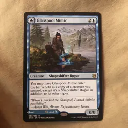 Glasspool Mimic NM Card Zendikar Rising Magic the Gathering - Image 1