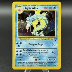 Gyarados 7/130 Holo Rare Pokemon Card NM/LP - Image 1