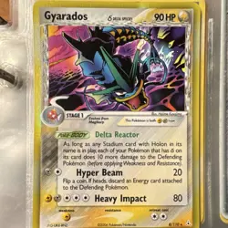 The Pokemon Company Gyarados 8/110 Holon Phantoms Holo Rare 90HP English Card - Image 3