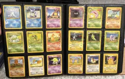 COMPLETE Pokemon BASE Set 86- Card Lot UNCOMMON/COMMON Non-Holo NM/LP - Image 3