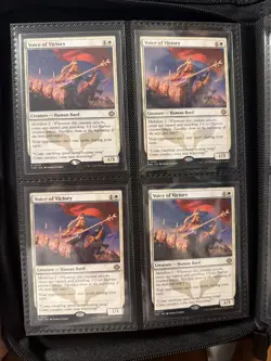 Voice of Victory Tarkir: Dragonstorm Regular Playset (4 Cards) MTG - Image 1