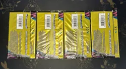 Pokemon Unified Minds 3 Card Booster Pack Complete Art Set of 4 Factory Sealed - Image 2