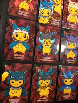 Pikachu Poncho Set Heart Holo Team Rocket Card Database Peru Pokemon - Image 2