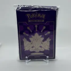 MEGA ALAKAZAM Pack of 65 Card Sleeves Pokemon Fates Collide ETB - Image 1