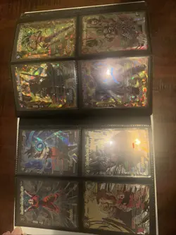 Lot of Dragon ball super Spr, SR rarity cards. +1 binder. + BGS9 Son Goku - Image 3