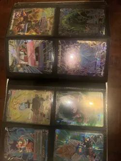 Lot of Dragon ball super Spr, SR rarity cards. +1 binder. + BGS9 Son Goku - Image 4