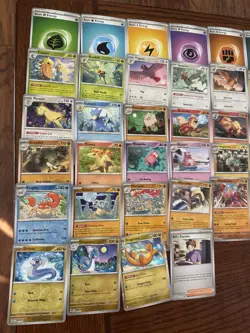 Pokemon Tcg 151 Reverse Holo And Holo Lot Of 79 Cards For Master Set Mint Nm - Image 2