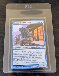 Magic The Gathering Planechase Anthology Higure, the Still Wind Card - Image 1