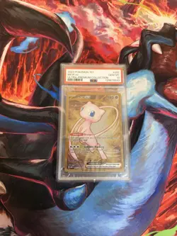 Mew EX Metal Promo Card 205/165 Scarlet & Violet 151 Series Gem Mint 10 PSA - Image 1