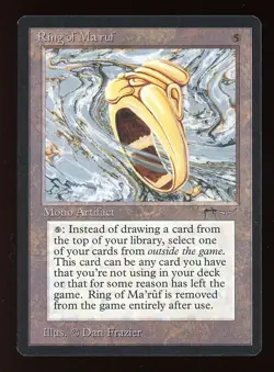 1994 Arabian Nights Ring of Ma'ruf ~ Vintage MTG/Magic ~ NM/MINT- Condition - Image 1