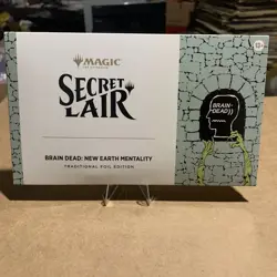 MTG Magic The Gathering Secret Lair x Brain Dead: New Earth Mentality - FOIL - Image 1