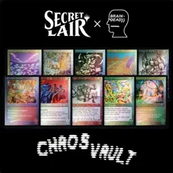 MTG Magic The Gathering Secret Lair x Brain Dead: New Earth Mentality - FOIL - Image 3