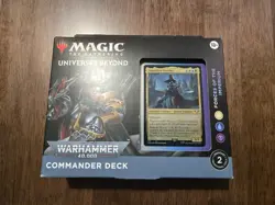MTG Universes Warhammer 40K Commander Forces of Imperium Deck Magic Gathering - Image 1