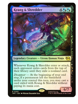 Krang & Shredder - Foil Teenage Mutant Ninja Turtles MTG - Image 1