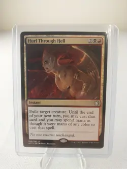 MTG Magic the Gathering Hurl Through Hell Commander: AFC #048 LP - Image 1