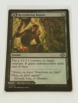Revitalizing Repast / Old Growth Grove 256 MTG MH3 2024 Mint - 9.0 + Non Foil - Image 3