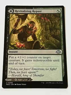 Revitalizing Repast / Old Growth Grove 256 MTG MH3 2024 Mint - 9.0 + Non Foil - Image 5