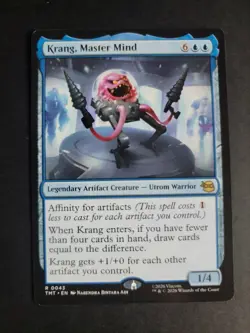 Krang, Master Mind Rare MTG Ninja Turtles - Image 1
