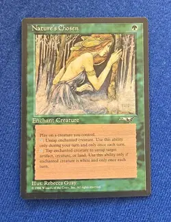 Nature's Chosen, Alliances #97 MTG 1996 Magic The Gathering LP - Image 1