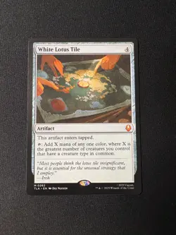 2025 MTG Avatar The Last Airbender White Lotus Tile #262 - Image 1