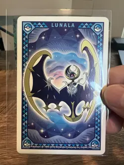 Pokemon Nintendo Poker Playing Card Lunala Back Ver Drampa LU-47 NM US Seller - Image 3