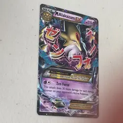 M Alakazam EX XY Fates Collide 26/124 Ultra Rare Holofoil NM Pokemon Card - Image 4