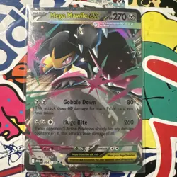 Pokemon Mega Mawile EX Holo Double Rare 270HP 094/132 English TCG Card MINT - Image 1