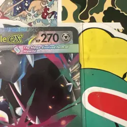 Pokemon Mega Mawile EX Holo Double Rare 270HP 094/132 English TCG Card MINT - Image 3