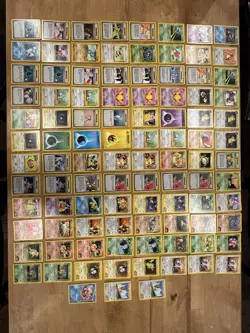 WOTC Vintage Pokemon Lot Of 100 Gym Hero’s Base Set Gym Challenge T Rocket Bs2 - Image 1
