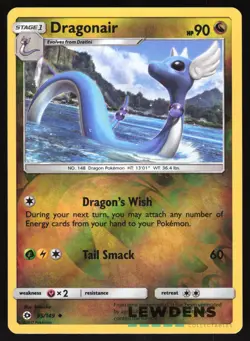 Dragonair - 95/149 - Reverse Holo Uncommon - Sun & Moon Base - Pokemon Card - Image 1