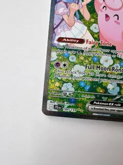 Pokemon Lillie's Clefairy ex SIR SV09: Journey Together 184/15 - Image 4