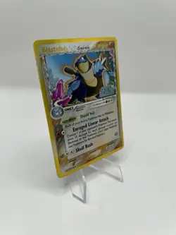 Pokemon TCG Blastoise 2/100 EX Crystal Guardians Reverse Holo Delta Species - MP - Image 3