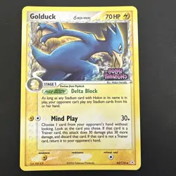 Pokemon Card - Golduck Holon Phantoms 43/110 Reverse Holo Stamped NM-LP - Image 1