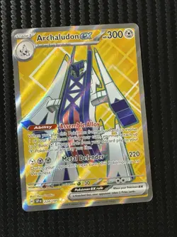 Archaludon ex 2024 Scarlet & Violet: Surging Sparks 224/191 Ultra Rare Pokemon - Image 1