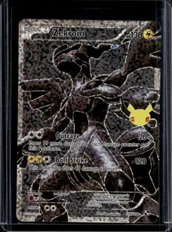 2021 Pokemon SWSH Celebrations Zekrom Classic Collection #114/114 - Image 1