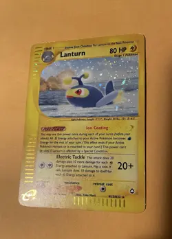 Lanturn - H15 H32 - Aquapolis - HOLO RARE. 2002. (LP) Pokemon E Reader - Image 2