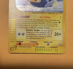 Lanturn - H15 H32 - Aquapolis - HOLO RARE. 2002. (LP) Pokemon E Reader - Image 5