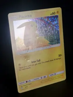 Pokemon TCG Pikachu 6/12 McDonalds 2019 Holo Promo Pokemon Card - Image 2